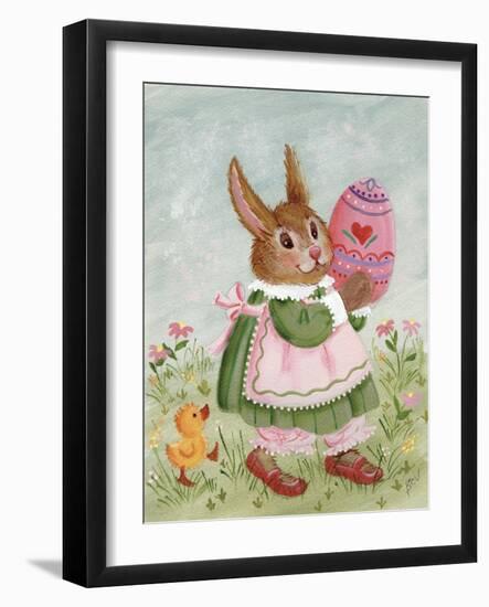 Bunny 2-Beverly Johnston-Framed Giclee Print