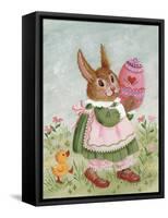 Bunny 2-Beverly Johnston-Framed Stretched Canvas