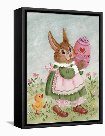 Bunny 2-Beverly Johnston-Framed Stretched Canvas
