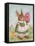 Bunny 2-Beverly Johnston-Framed Stretched Canvas