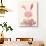 Bunny and Blooms-null-Giclee Print displayed on a wall