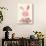 Bunny and Blooms-null-Premium Giclee Print displayed on a wall