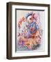 Bunny Artist-Judy Mastrangelo-Framed Premium Giclee Print