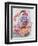 Bunny Artist-Judy Mastrangelo-Framed Premium Giclee Print