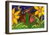 Bunny at Midnight-Wyanne-Framed Giclee Print