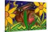 Bunny at Midnight-Wyanne-Stretched Canvas