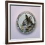 Bunny Circle II-Peggy Harris-Framed Giclee Print