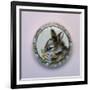 Bunny Circle II-Peggy Harris-Framed Giclee Print