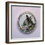 Bunny Circle II-Peggy Harris-Framed Giclee Print