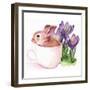 Bunny Crossing I-Jennifer Parker-Framed Art Print