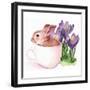 Bunny Crossing I-Jennifer Parker-Framed Art Print