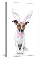 Bunny Dog Easter-Javier Brosch-Stretched Canvas