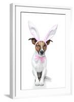 Bunny Dog Easter-Javier Brosch-Framed Photographic Print