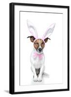 Bunny Dog Easter-Javier Brosch-Framed Photographic Print