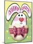 Bunny Egg n Bow-Margaret Wilson-Mounted Giclee Print
