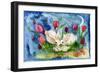 Bunny Family-sylvia pimental-Framed Premium Giclee Print