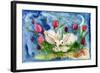 Bunny Family-sylvia pimental-Framed Art Print
