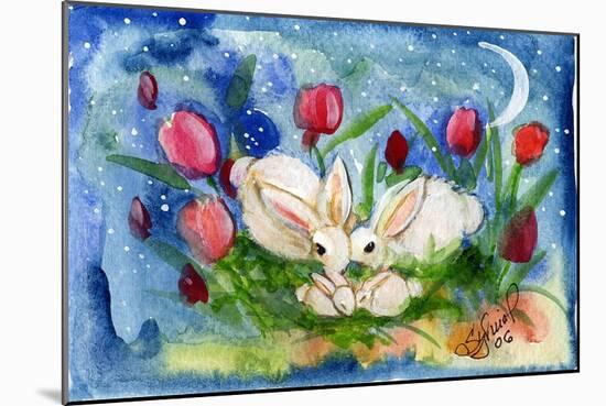 Bunny Family-sylvia pimental-Mounted Art Print