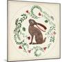 Bunny Folklore III-Jennifer Parker-Mounted Art Print