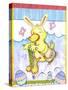 Bunny Hop-Valarie Wade-Stretched Canvas