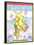 Bunny Hop-Valarie Wade-Framed Stretched Canvas