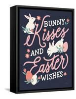 Bunny Kisses II-Laura Marshall-Framed Stretched Canvas