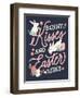 Bunny Kisses II-Laura Marshall-Framed Art Print