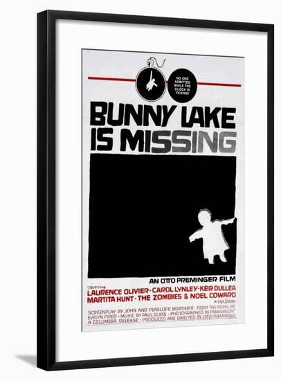 Bunny Lake Is Missing, 1965, Directed by Otto Preminger-null-Framed Giclee Print