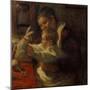 Bunny, Nanny and Child, 1901-Leonid Ossipowitsch Pasternak-Mounted Giclee Print