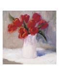 Red Geraniums-Bunny Oliver-Art Print