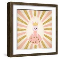 Bunny Princess 1-Kimberly Allen-Framed Art Print