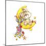 Bunny Rabbit on the Moon-ZPR Int’L-Mounted Giclee Print