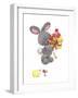 Bunny Rabbit with Gift, Cherry on Top-ZPR Int’L-Framed Giclee Print