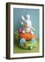 Bunny Skating-null-Framed Photographic Print