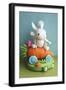 Bunny Skating-null-Framed Photographic Print