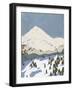 Bunny Slopes II-Jacob Green-Framed Art Print