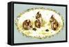 Bunny Tales-Peggy Harris-Framed Stretched Canvas