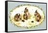 Bunny Tales-Peggy Harris-Framed Stretched Canvas