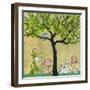 Bunny Tree-Blenda Tyvoll-Framed Giclee Print