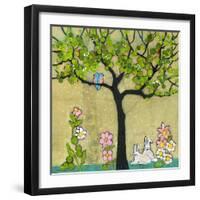 Bunny Tree-Blenda Tyvoll-Framed Giclee Print