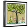 Bunny Tree-Blenda Tyvoll-Framed Giclee Print