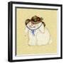 Bunny with Hat-Debbie McMaster-Framed Giclee Print