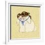 Bunny with Hat-Debbie McMaster-Framed Giclee Print