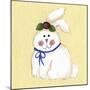 Bunny with Rose-Debbie McMaster-Mounted Giclee Print