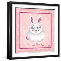 Bunny-Elizabeth Medley-Framed Art Print