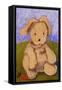 Bunny-Lou Wall-Framed Stretched Canvas