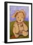 Bunny-Lou Wall-Framed Giclee Print