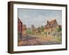 'Bunyan's Cottage, Elstow, Bedford', 1947-Henry Stannard-Framed Giclee Print