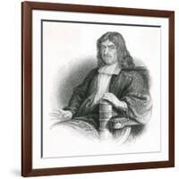 Bunyan with the Bible-S Freeman-Framed Art Print