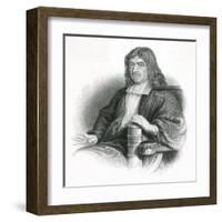 Bunyan with the Bible-S Freeman-Framed Art Print